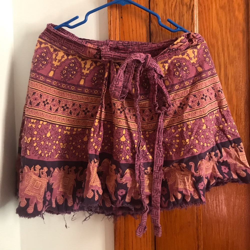 Handmade wrap skirt